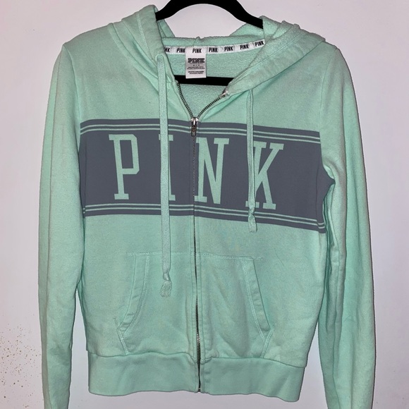 Pink VS Zip-Up Hoodie - Picture 2 of 5